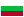 Flagge Bulgarien