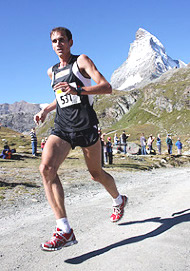 Timo Zeiler beim Matterhornlauf