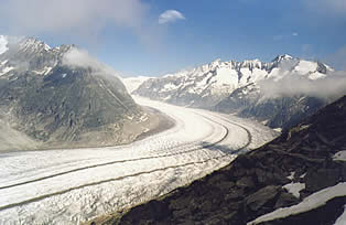 Der Aletschgletscher