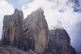 Südliche Kalkalpen, Drei Zinnen, Dolomiten